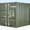 8Ft One Trip Shipping Container Green.webp